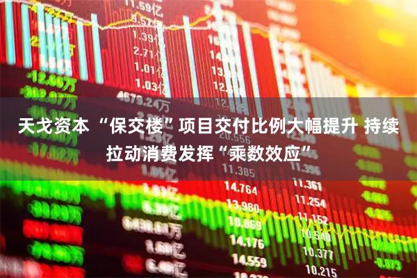 天戈资本 “保交楼”项目交付比例大幅提升 持续拉动消费发挥“乘数效应”